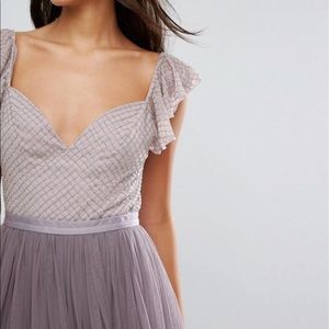 Needle & Thread Swan Tulle Midi Dress